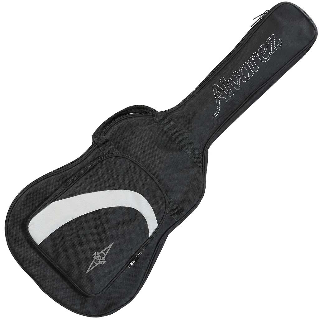 Alvarez RD26S-AGP Regent Dreadnought Acoustic Guitar Satin Natural Bundle w/Gigbag, Tuner, Strap, Cloth and Picks