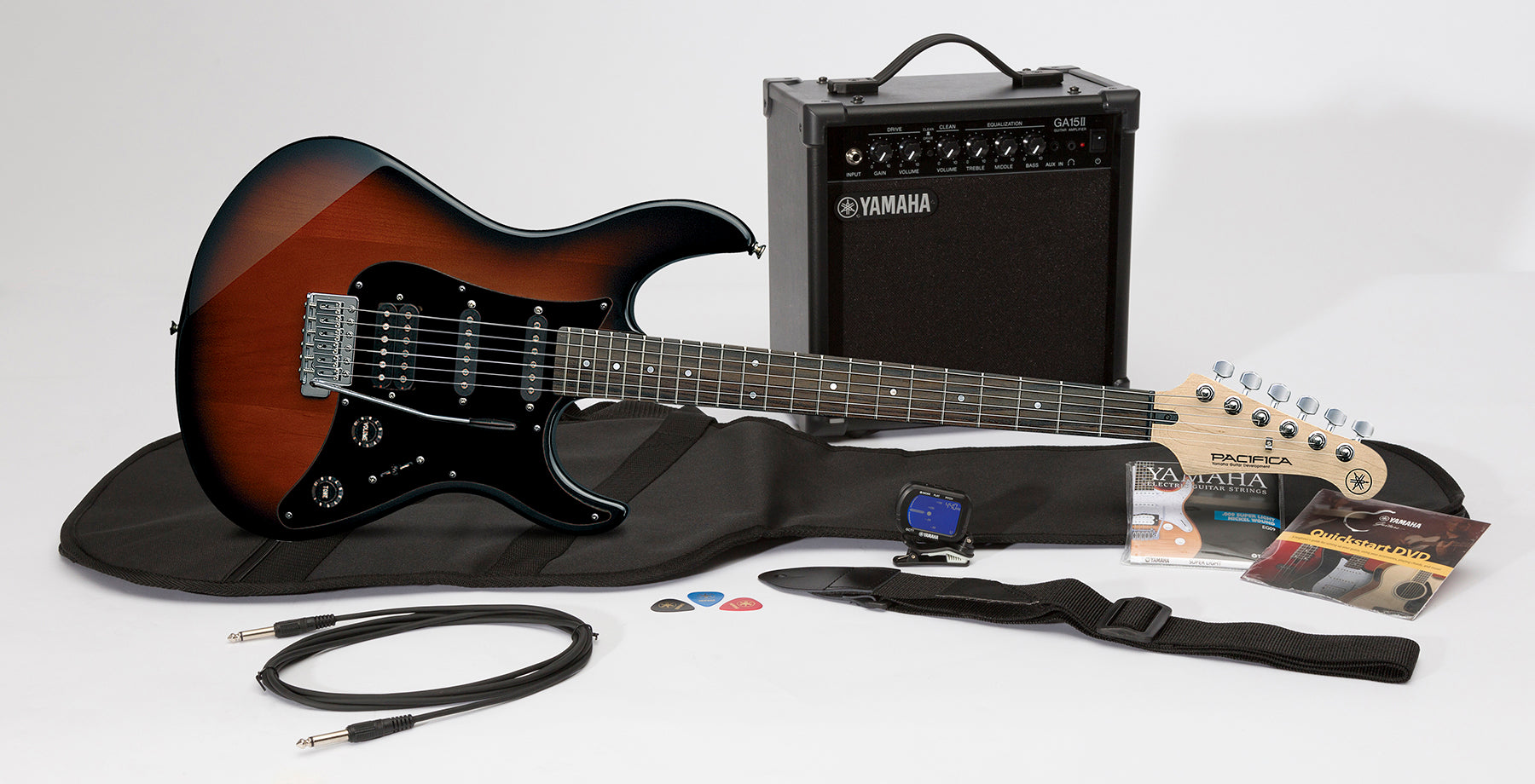Yamaha Gigmaker Electric Guitar Pack Old Violin Burst