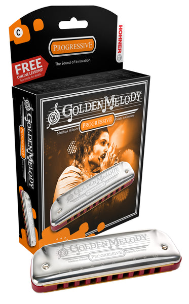 （よ５１）M.Hohner Comet ハーモニカ ゴールド ケース付き よ51）M.Hohner Comet ハーモニカ ゴールド ケース付き Hohner