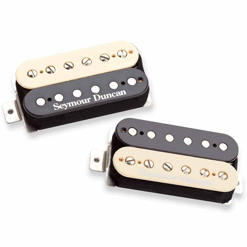 Seymour Duncan Green Magic Electric Guitar Pickup Set - Zebra