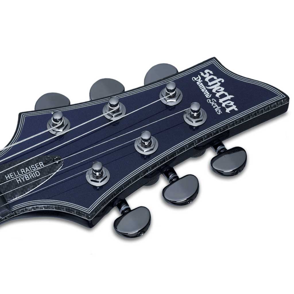 Schecter Hellraiser C-1 Hybrid Electric Guitar in Ultra Violet