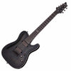 Schecter Hellraiser Hybrid PT-7 7-String Electric Guitar in Transparent Black Burst