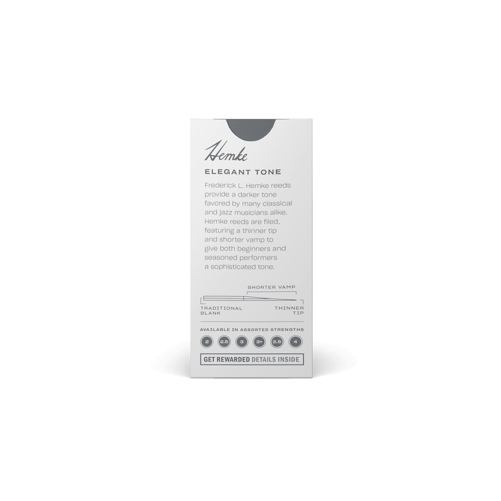 Frederick L. Hemke Alto Saxophone Reeds 5-Pack