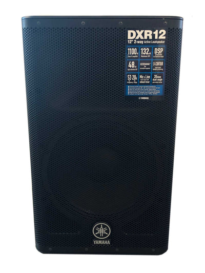 Demo Yamaha DXR12 Powered Speaker