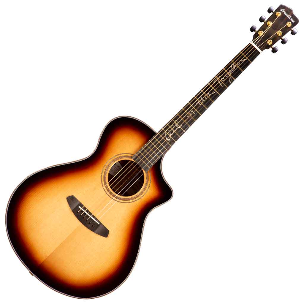 Breedlove Jeff Bridges Organic Series Amazon Concert CE Acoustic Electric Guitar in Sunburst