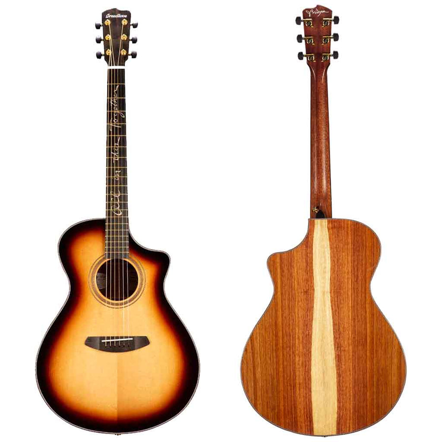 Breedlove Jeff Bridges Organic Series Amazon Concert CE Acoustic Electric Guitar in Sunburst