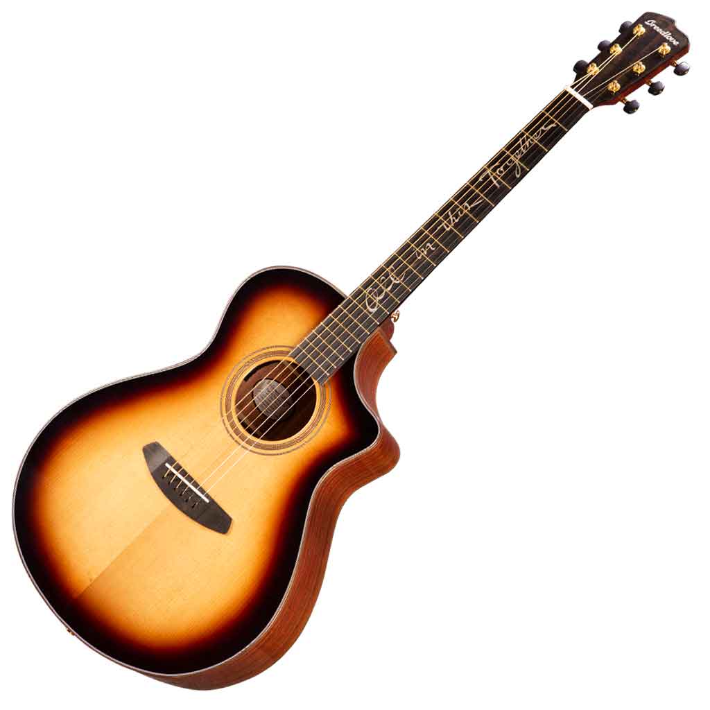 Breedlove Jeff Bridges Organic Series Amazon Concert CE Acoustic Electric Guitar in Sunburst