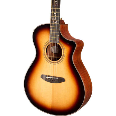 Breedlove Jeff Bridges Organic Series Amazon Concert CE Acoustic Electric Guitar in Sunburst