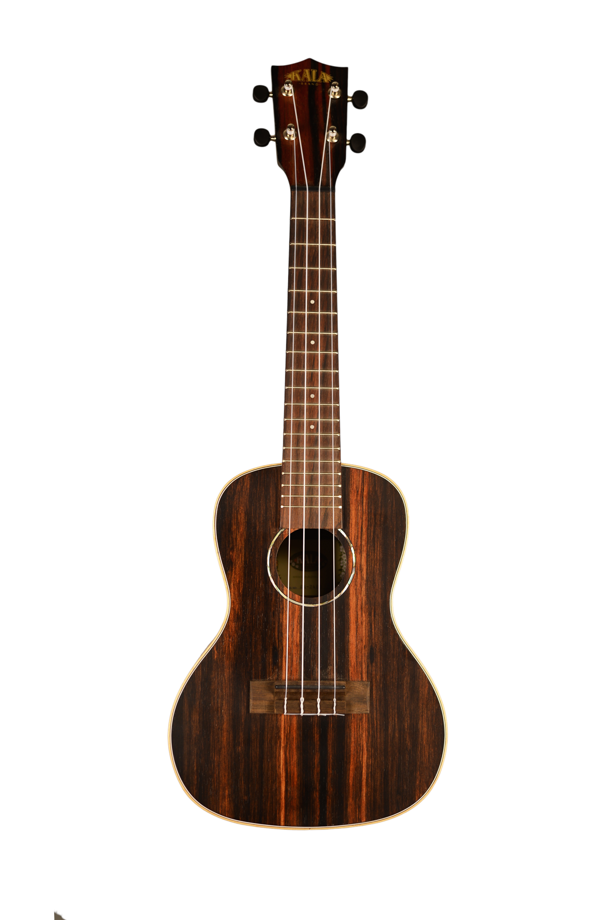 Kala KA-EBY-C Striped Ebony Concert Ukulele
