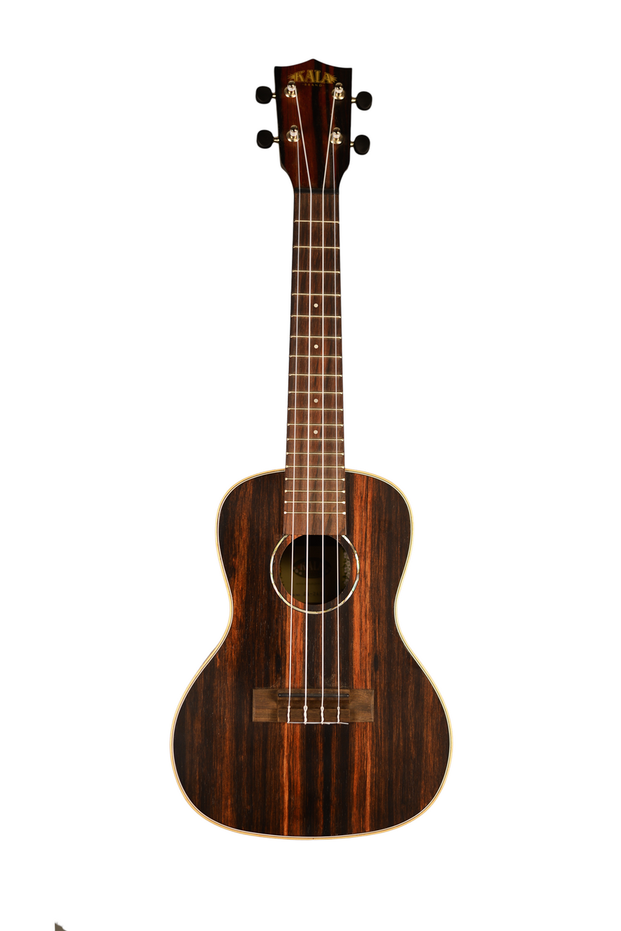 Kala KA-EBY-C Striped Ebony Concert Ukulele