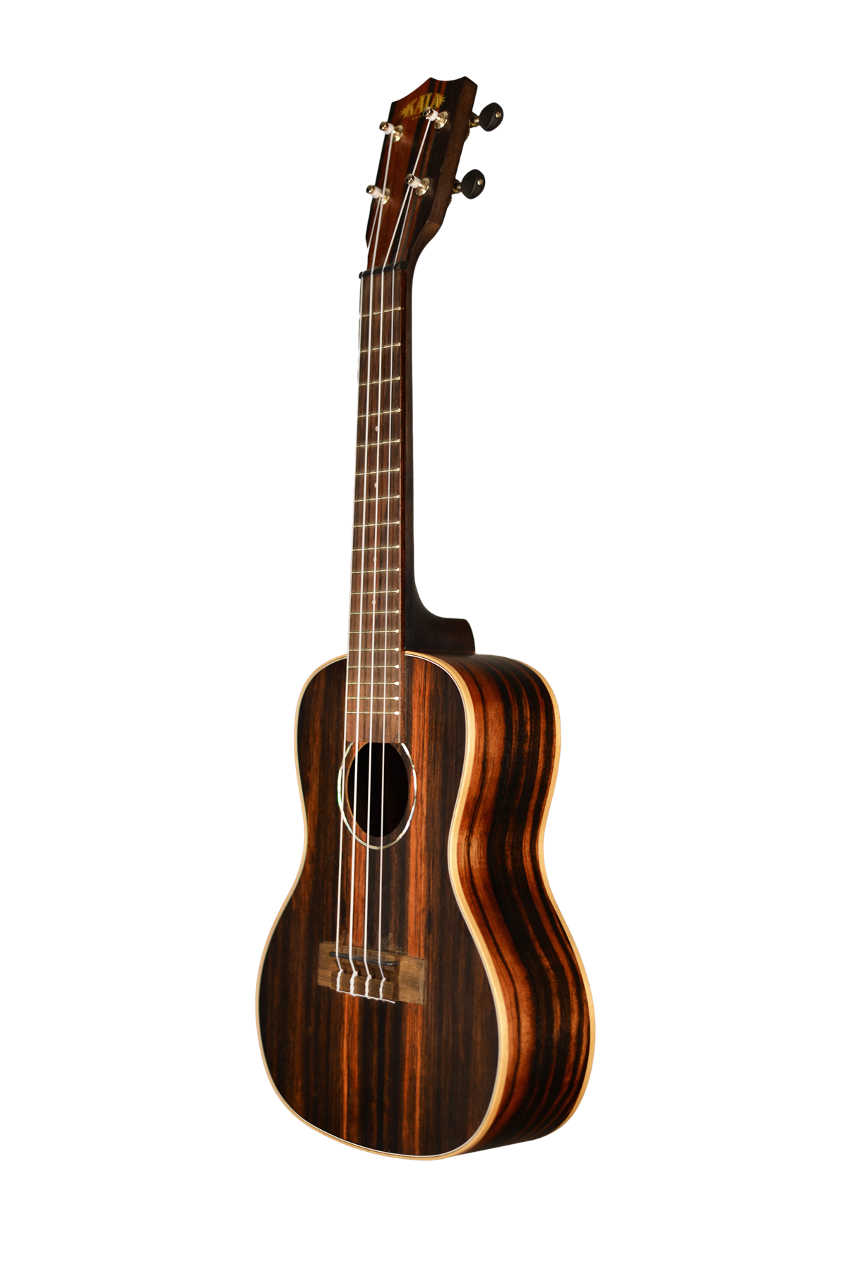 Kala KA-EBY-C Striped Ebony Concert Ukulele