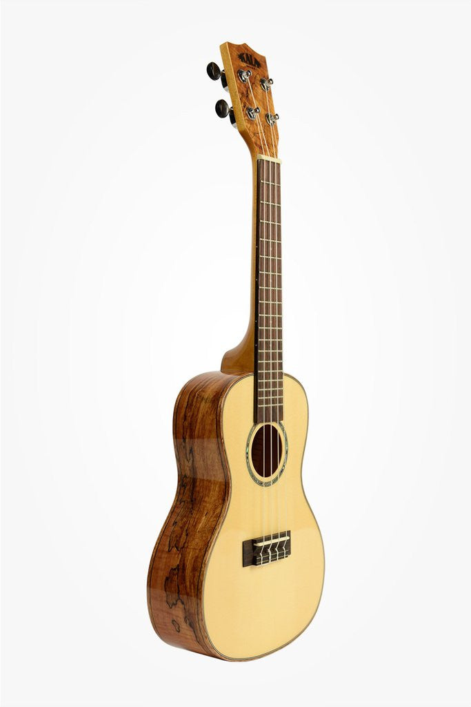 Kala KA-FMCG Solid Spruce Top Flame Maple Concert Ukulele