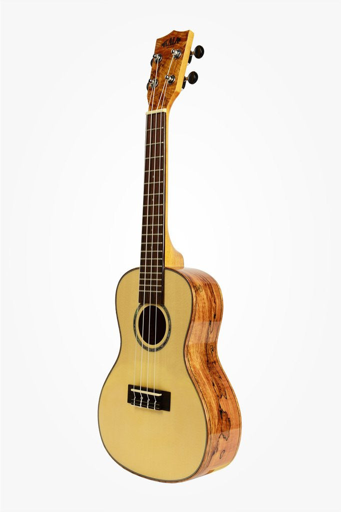 Kala KA-FMCG Solid Spruce Top Flame Maple Concert Ukulele