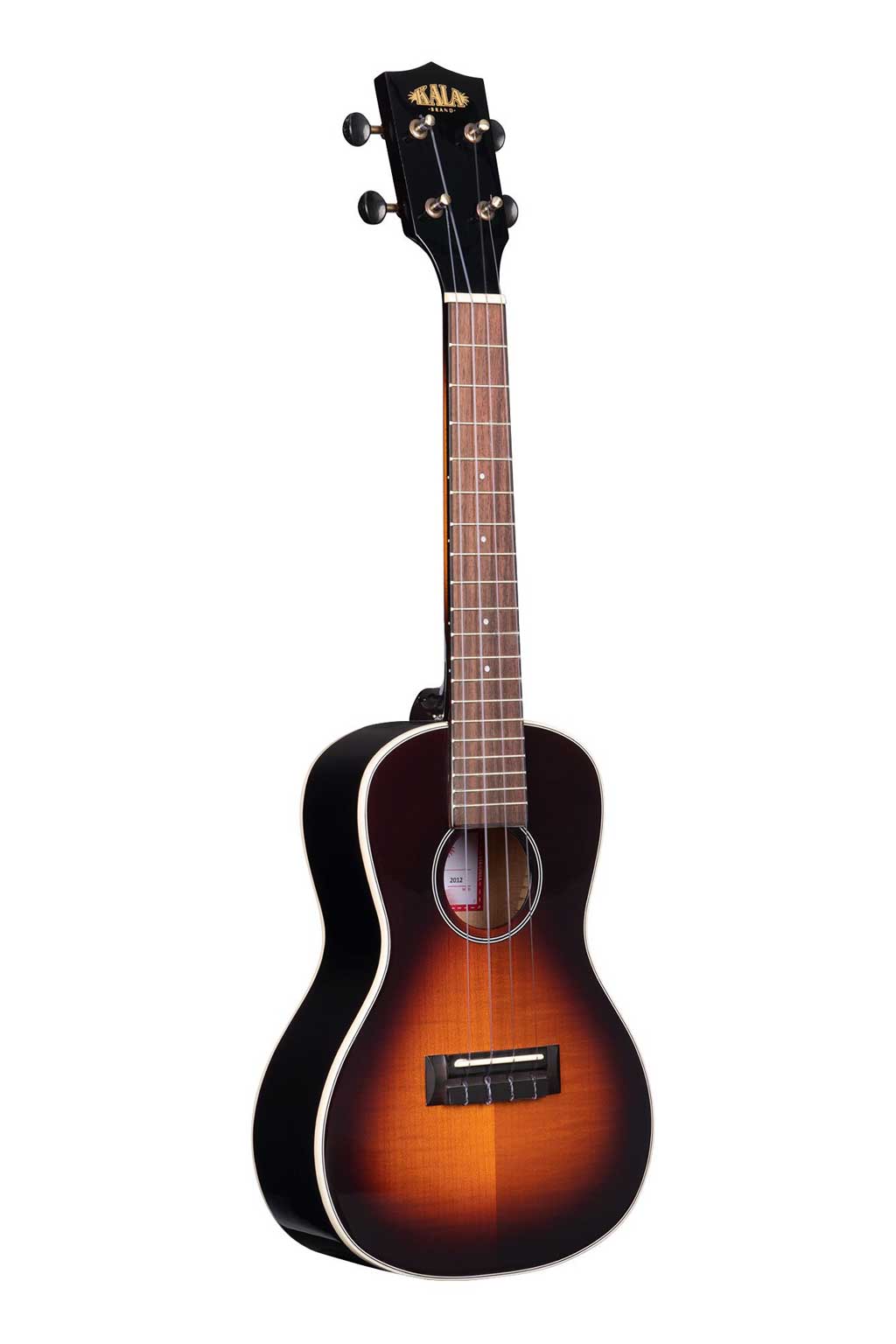 Kala Gloss Flame Maple Tobacco Burst Concert Ukulele