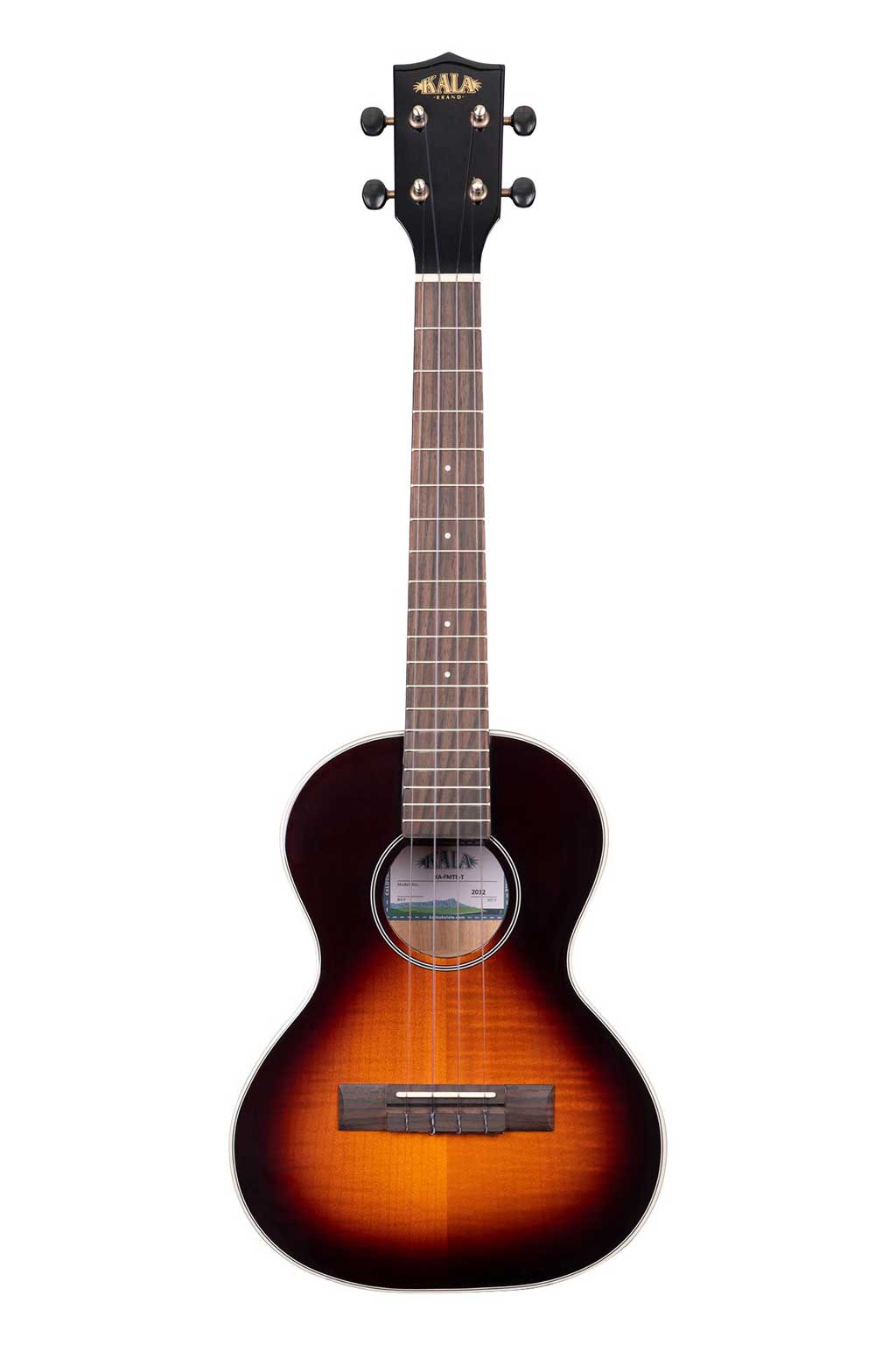 Kala Gloss Flame Maple Tobacco Burst Tenor Ukulele
