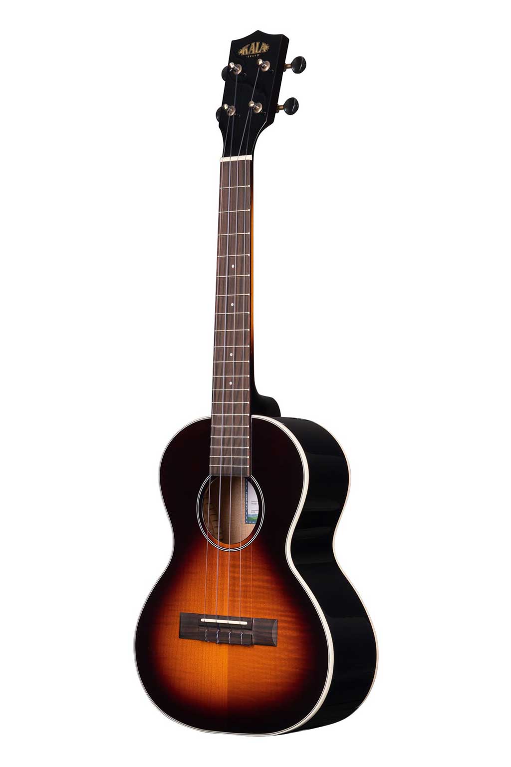 Kala Gloss Flame Maple Tobacco Burst Tenor Ukulele