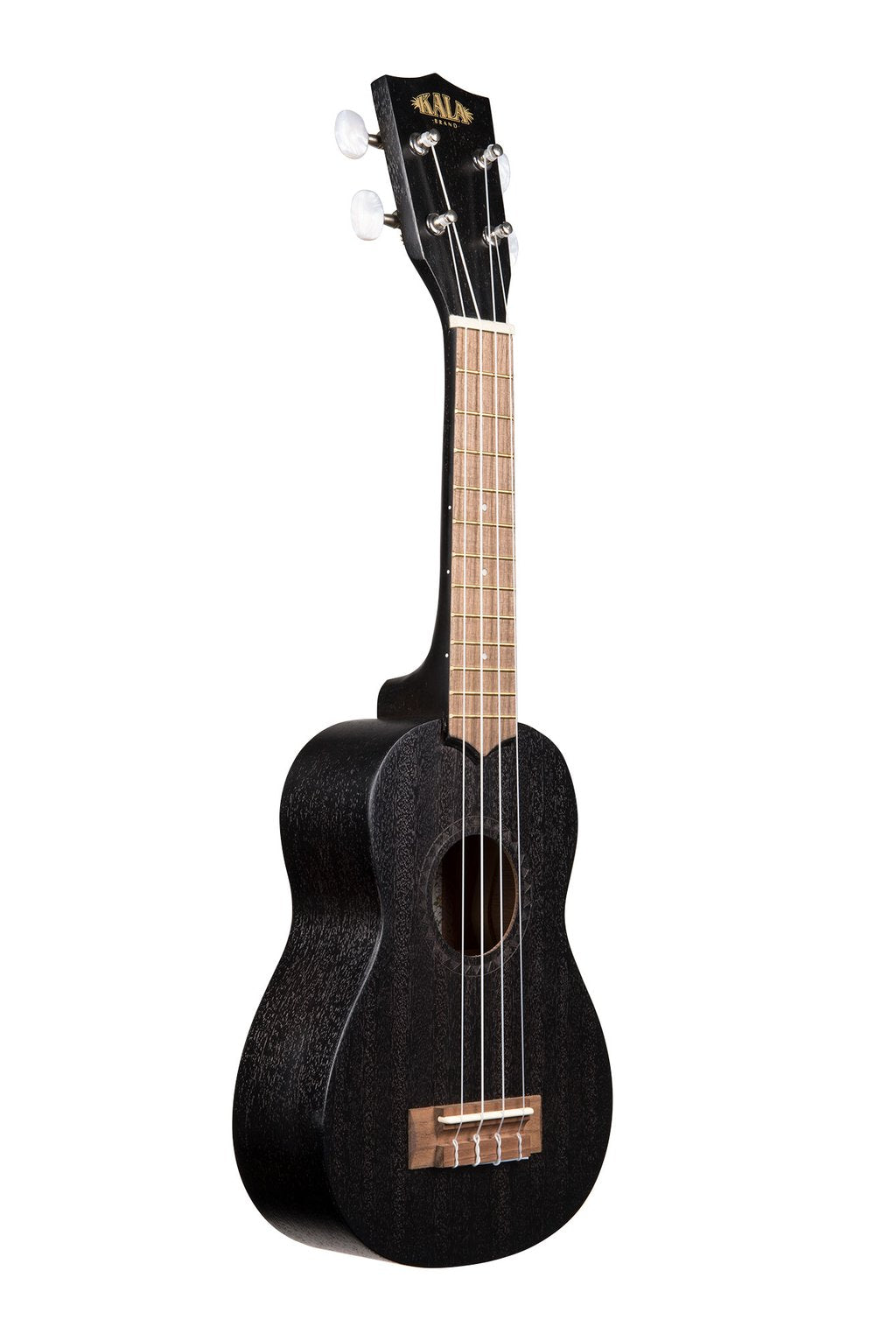 Kala KA-15SBLK Black Satin Mahogany Soprano Ukulele