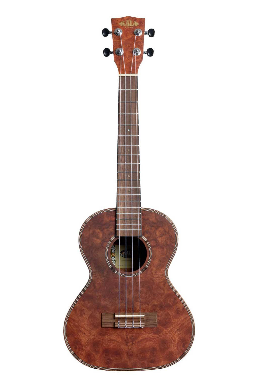 Kala Chocolate Burled Camphor Tenor Ukulele