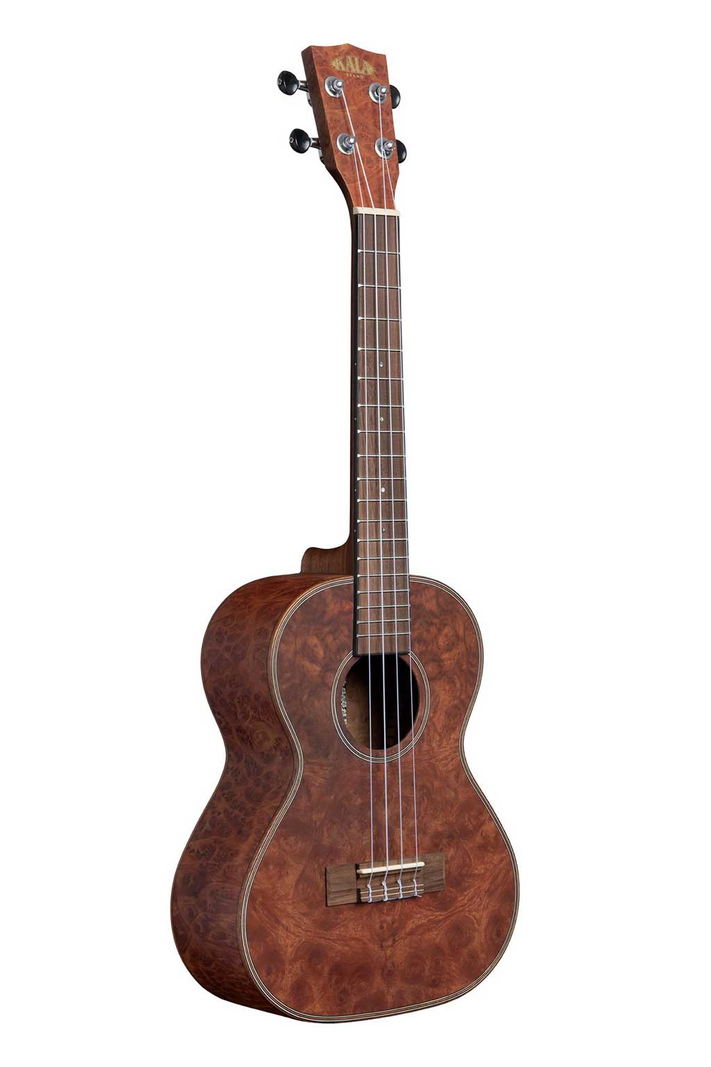 Kala Chocolate Burled Camphor Tenor Ukulele