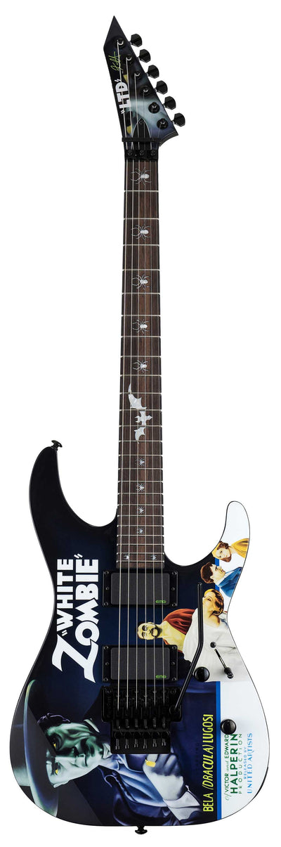 ESP LTD Kirk Hammett KH-WZ White Zombie Electric Guitar