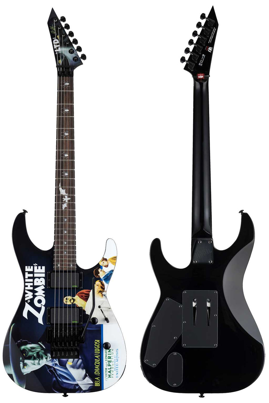 ESP LTD Kirk Hammett KH-WZ White Zombie Electric Guitar