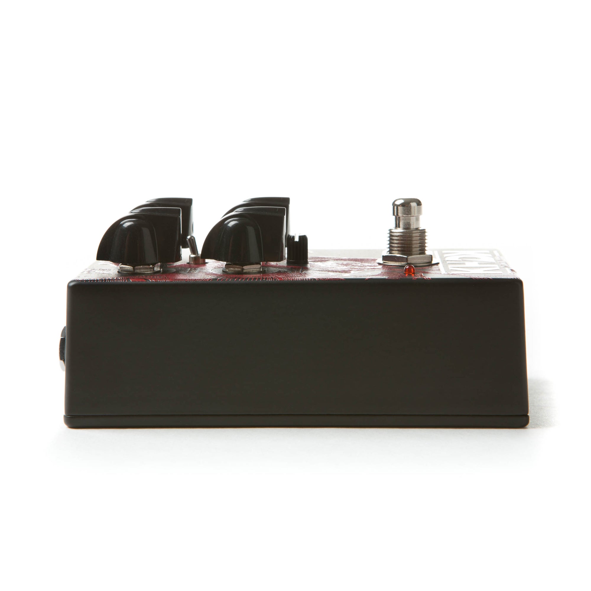khdk dark blood distortion pedal KHDK Dark Blood Kirk Hammett Signature Distortion Pedal Jim Dunlop Effects Pedal The tone of Dark Blood is tube-like and mid-heavy with added high gain. It's unique power is its distinctly amp-like
