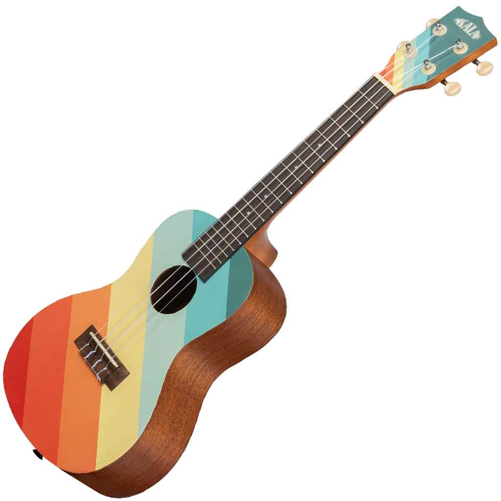 Kala Surf Series Concert Ukulele with Far Out Design