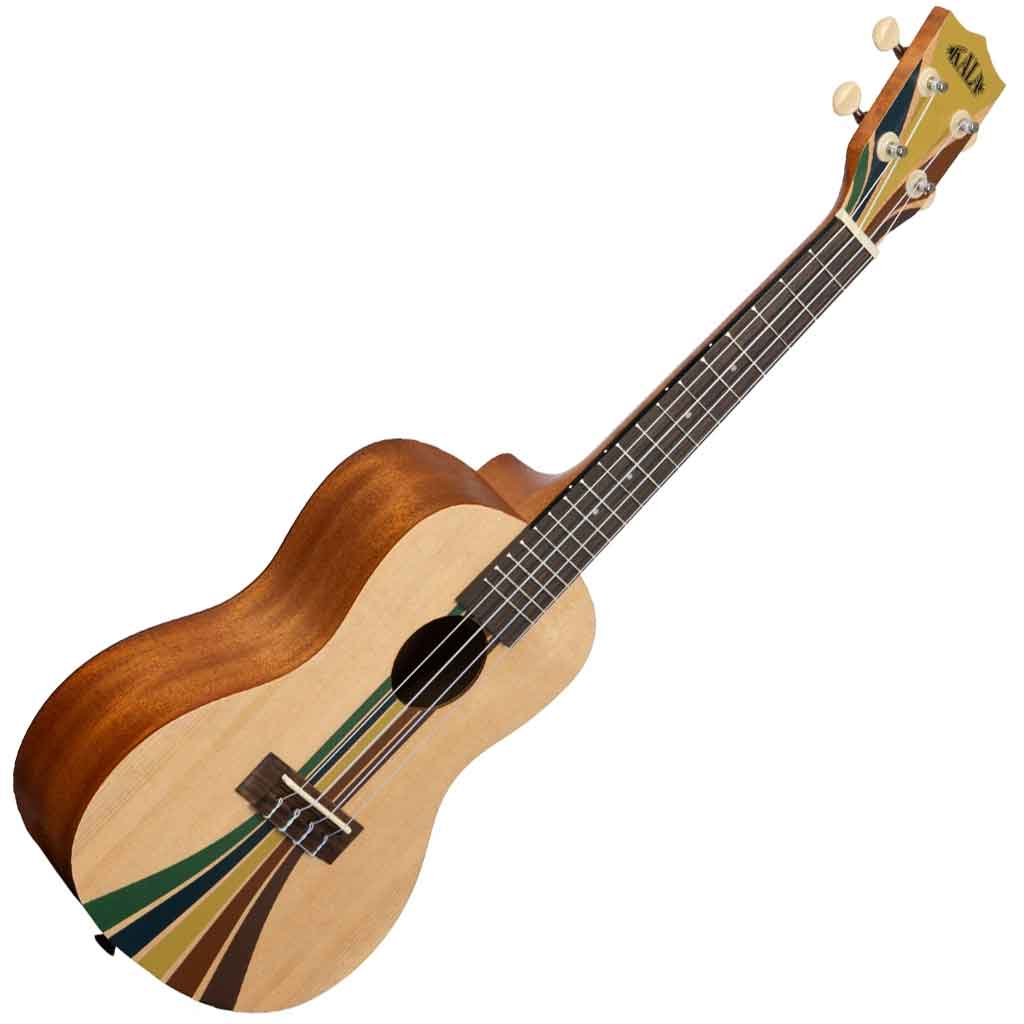 Kala Surf Series Concert Ukulele with Riptide Design