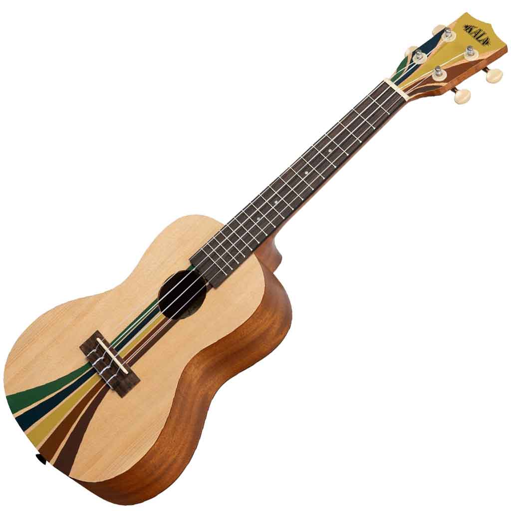 Kala Surf Series Concert Ukulele with Riptide Design