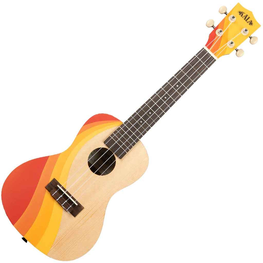 Kala Surf Series Concert Ukulele with Swell Design
