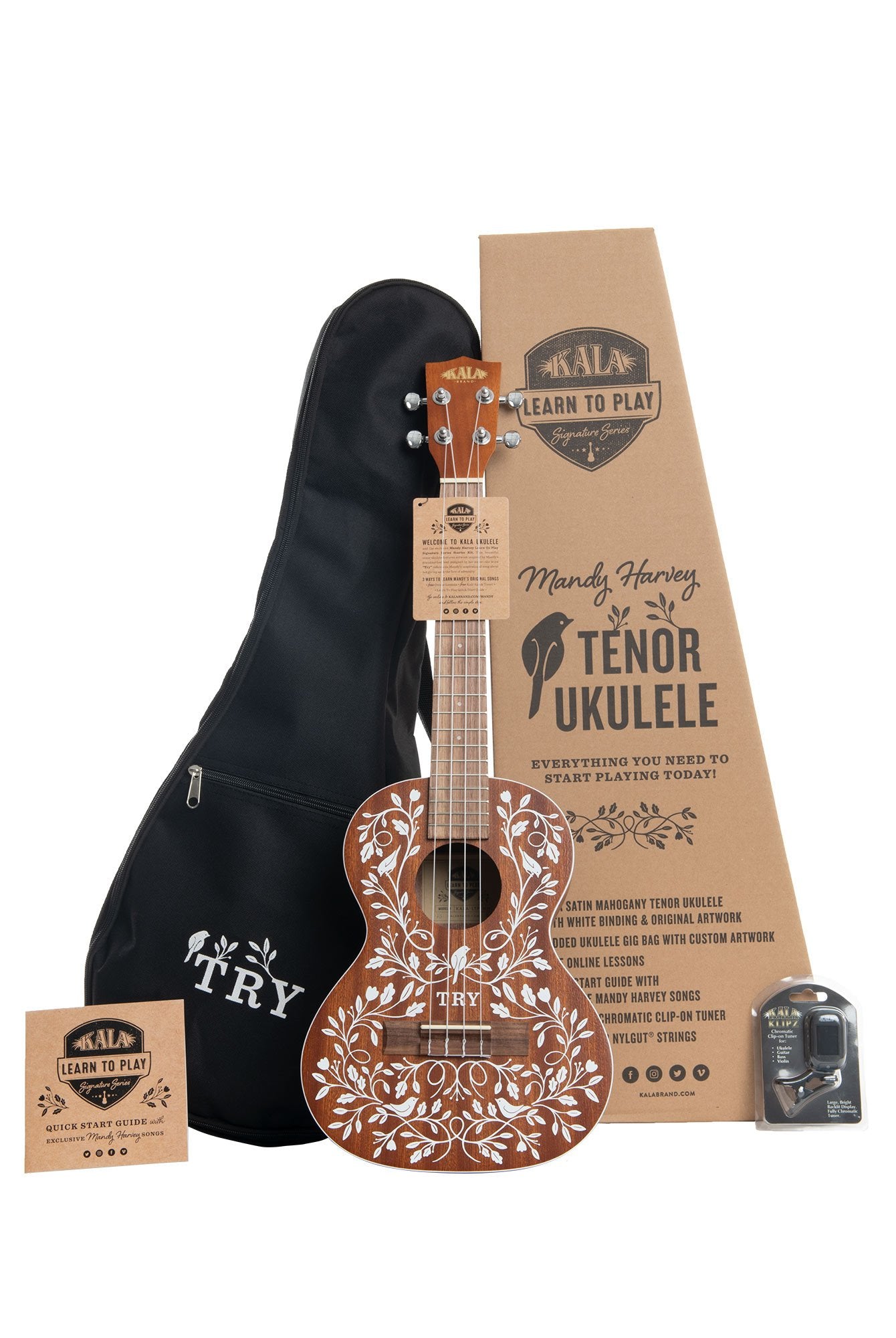 Mandy Harvey Learn to Play Tenor Uke Package