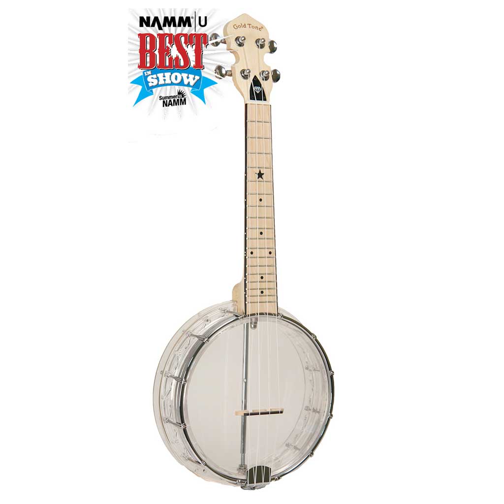 Gold Tone LG-D Little Gem Banjo Ukulele w/Bag - Diamond