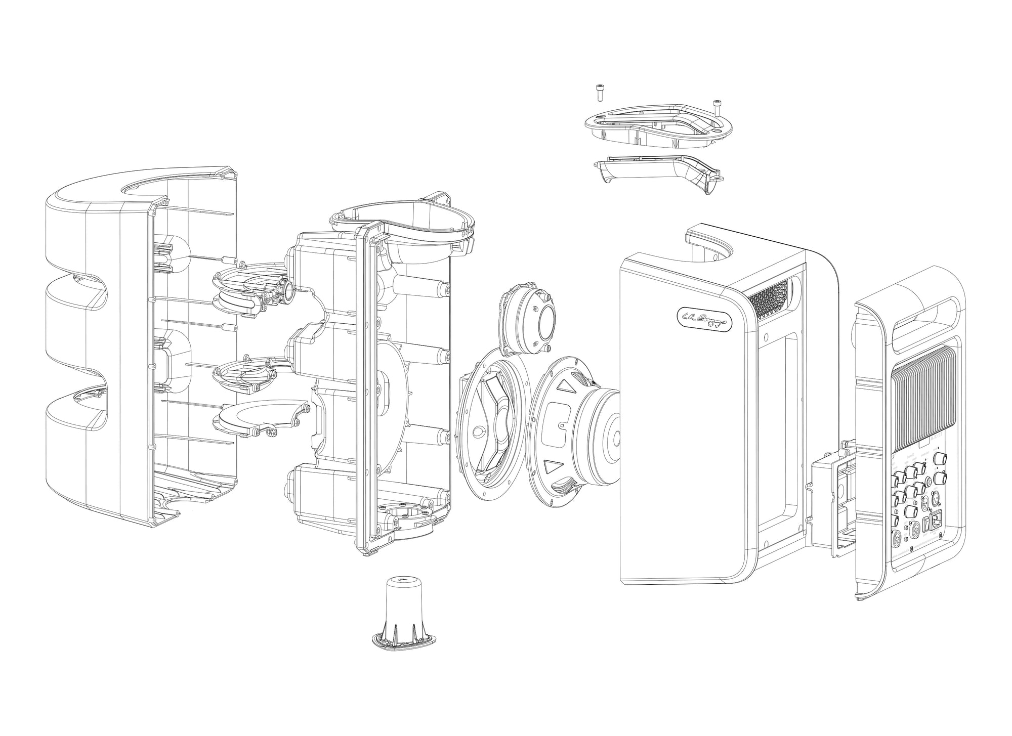 LR Baggs Synapse 2-Channel Personal PA System