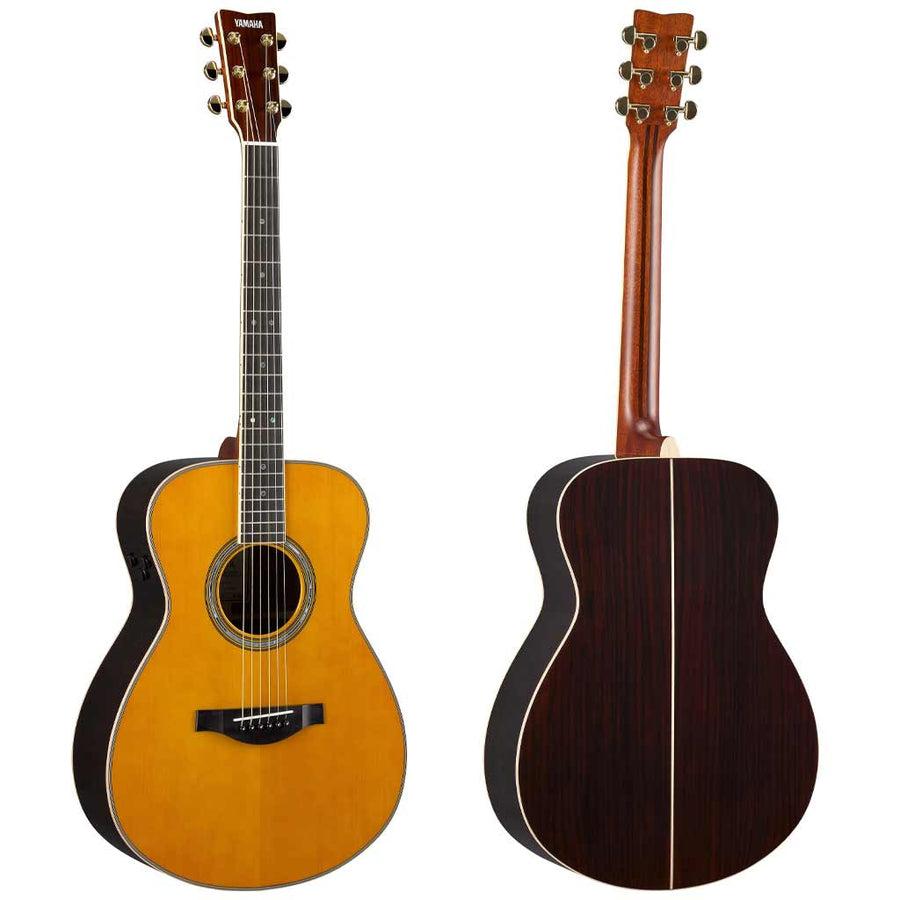 Yamaha LS-TA TransAcoustic L Series Acoustic Electric Guitar in Vintage Tint