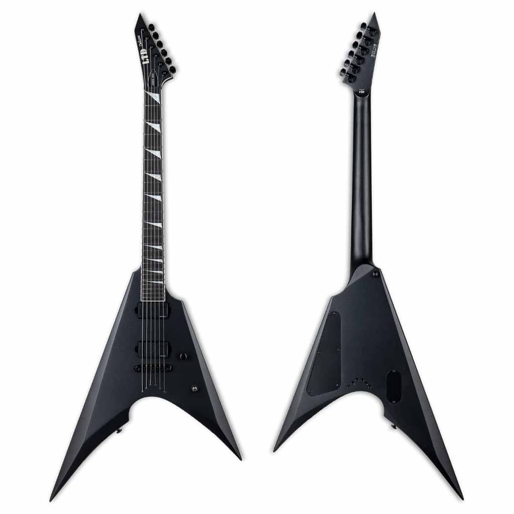 ESP LTD Arrow-1000NT Electric Guitar in Charcoal Metallic Satin