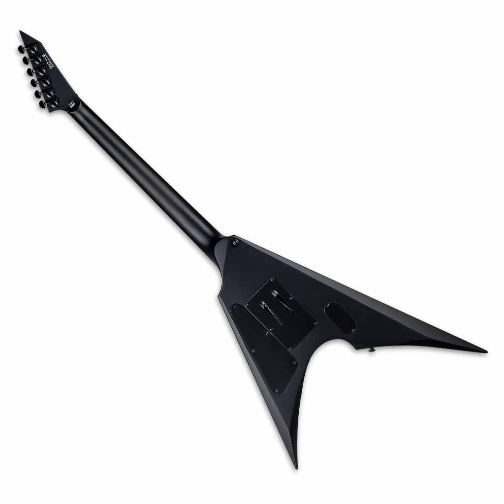 ESP LTD Arrow-1000QM Electric Guitar with Quilt Maple Top in Charcoal Burst Satin