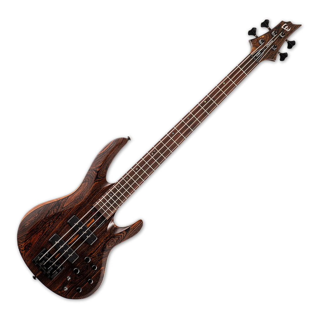 ESP LTD B 1004 4 String Bass Guitar Natural Satin ESP Bass