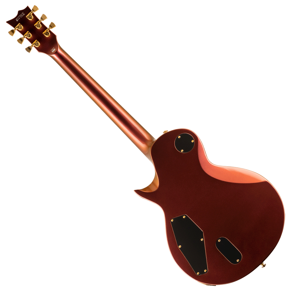 ESP LTD EC-1000 Single Cut Electric Guitar w/Fluence Pickups in Gold Andromeda