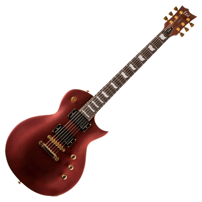 ESP LTD EC-1000 Single Cut Electric Guitar w/Fluence Pickups in Gold Andromeda