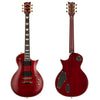 ESP LTD EC-1000T "Traditional" Singlecut Electric Guitar in See Thru Black Cherry