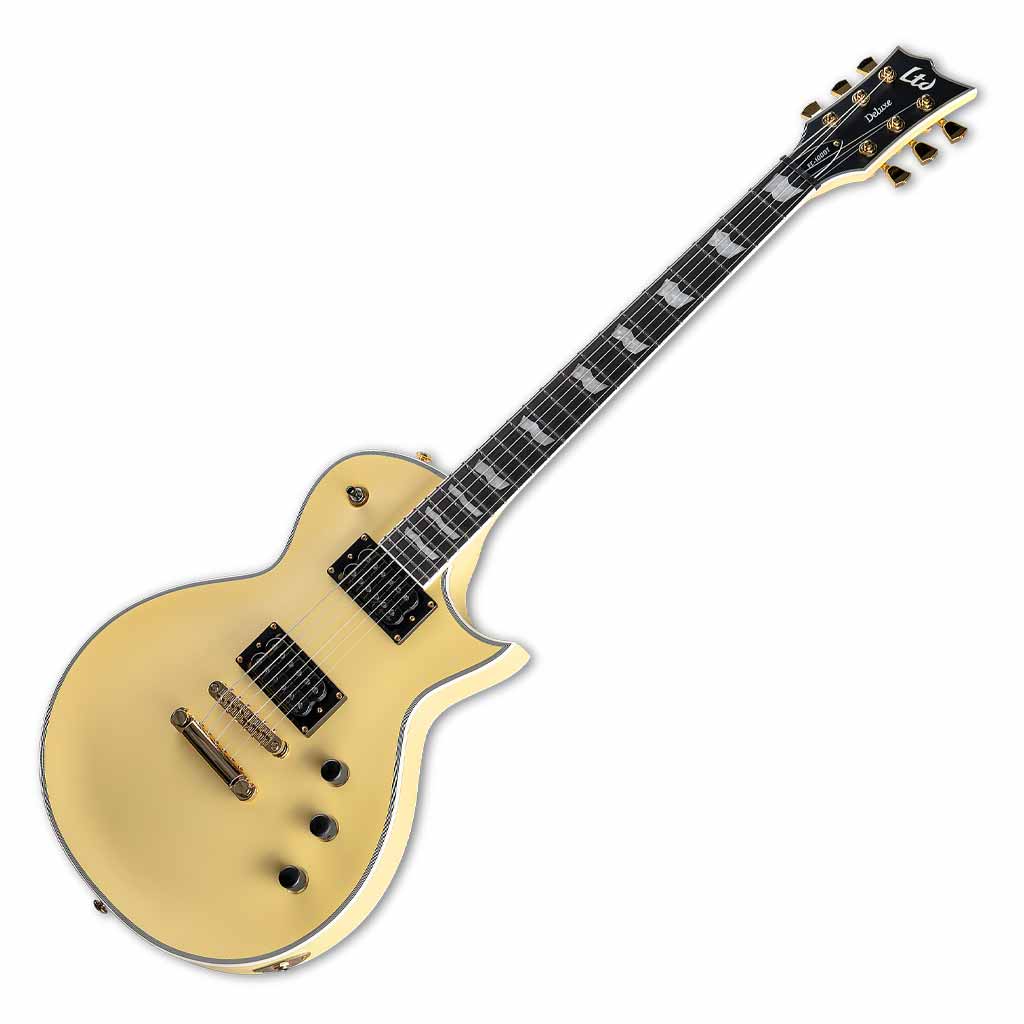 ESP LTD EC 1000T CTM Traditional Thickness Electric Guitar Vintage Gold Satin ESP Electric Guitar Guitars in the LTD 1000 Series are designed to offer the tone feel looks and quality that