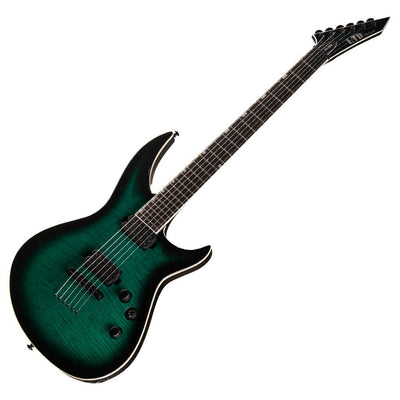 ESP LTD H3-1000FM Horizon-3 Electric Guitar in Black Turquoise Burst