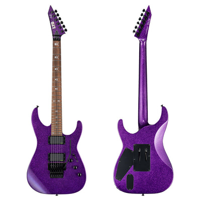 ESP LTD KH-602 Kirk Hammett Signature Electric Guitar in Purple Sparkle