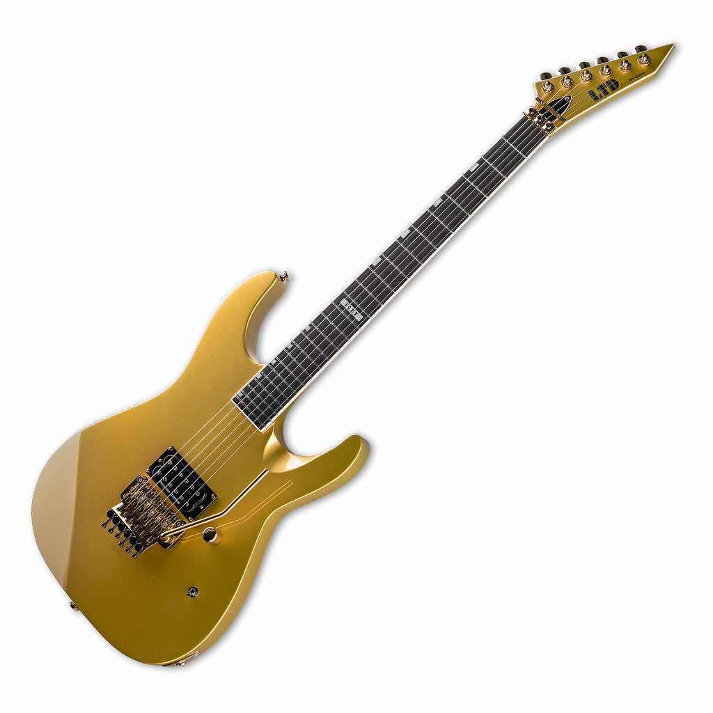ESP LTD M-1 Custom '87 Electric Guitar in Metallic Gold