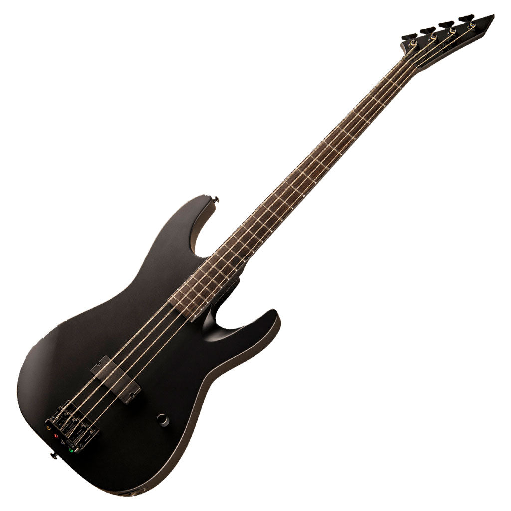 ESP LTD M-4 Black Metal 4-String Bass - Black Satin ESP Bass