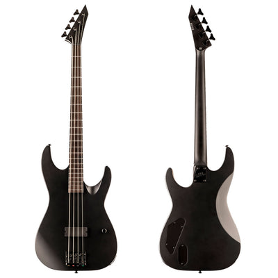 ESP LTD M-4 Black Metal 4-String Bass in Black Satin