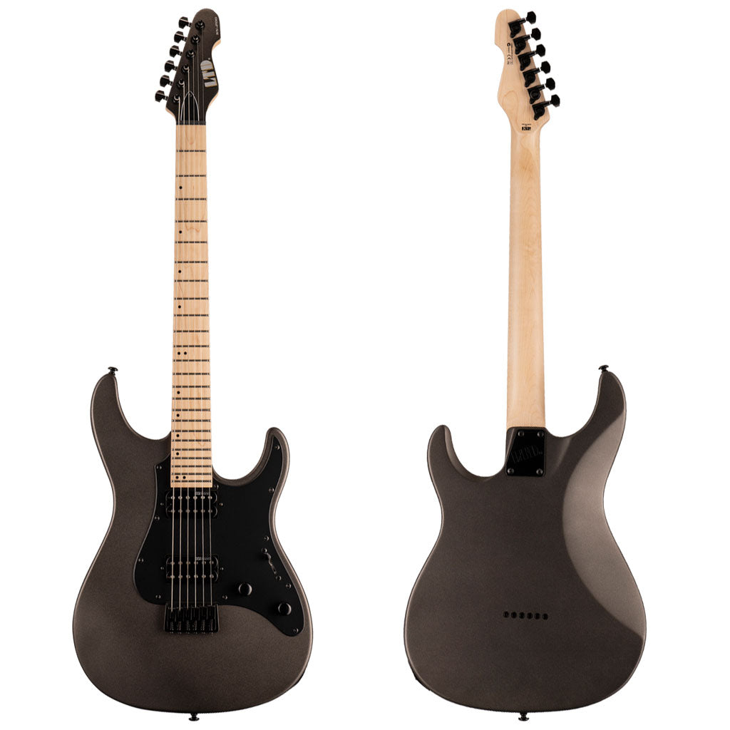 ESP LTD SN-200HT Electric Guitar w/Hardtail Bridge in Charcoal Metallic Satin