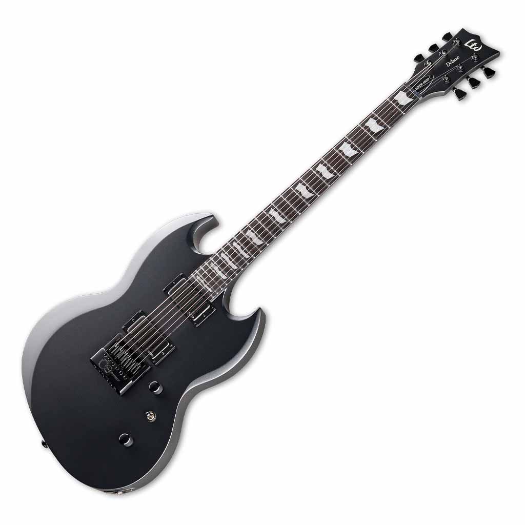 ESP LTD Viper-1000 Evertune Electric Guitar - Charcoal Metallic Satin
