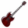 ESP LTD Viper-1000 All Mahogany Electric Guitar in See Thru Black Cherry