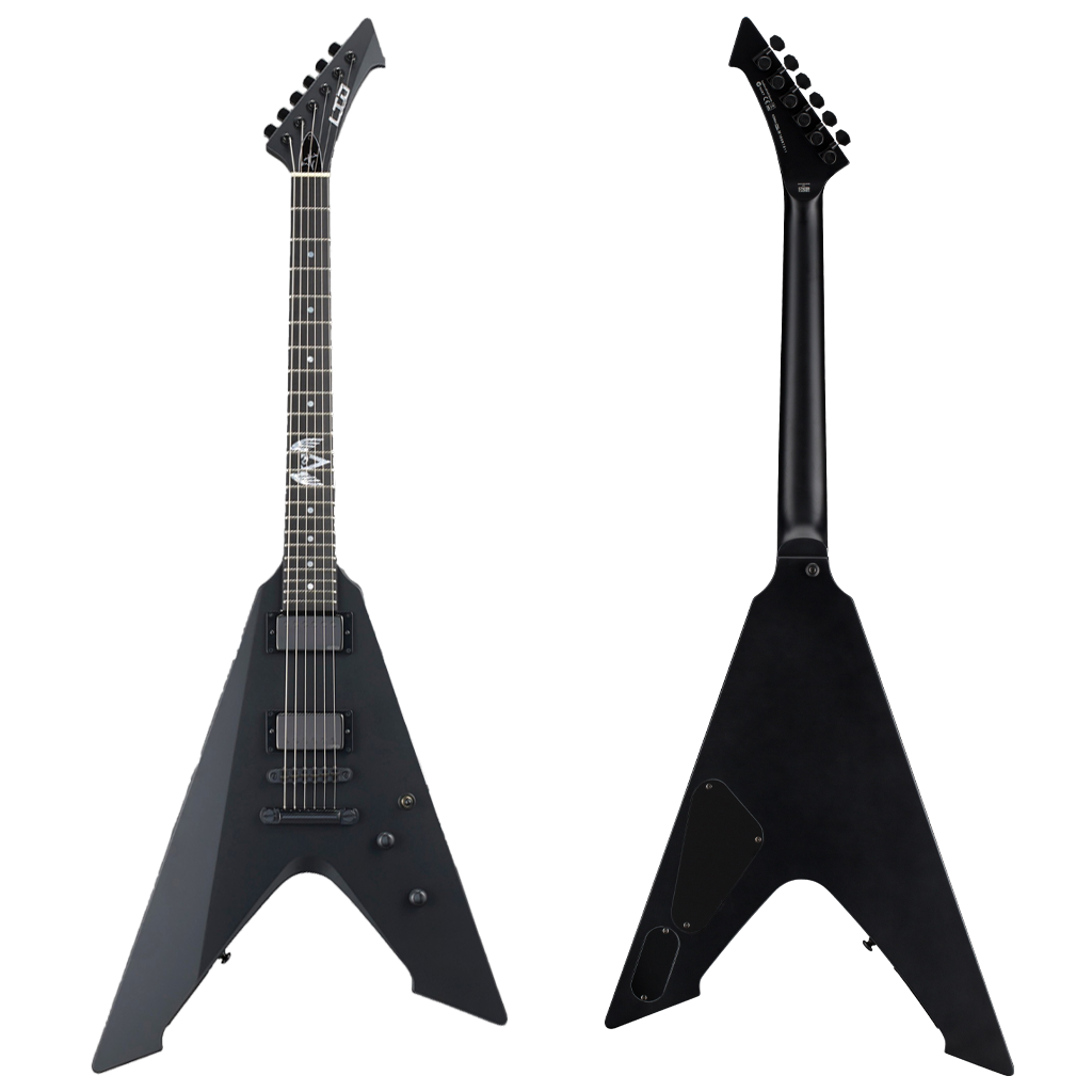 ESP LTD Vulture Black Satin James Hetfield Signature ESP LTD Vulture Black Satin James Hetfield Signature